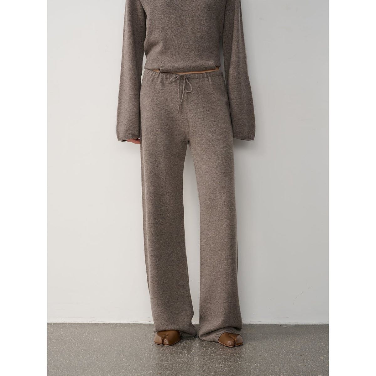 Traje de punto de lana merino australiana "Warm and Waxy Music"