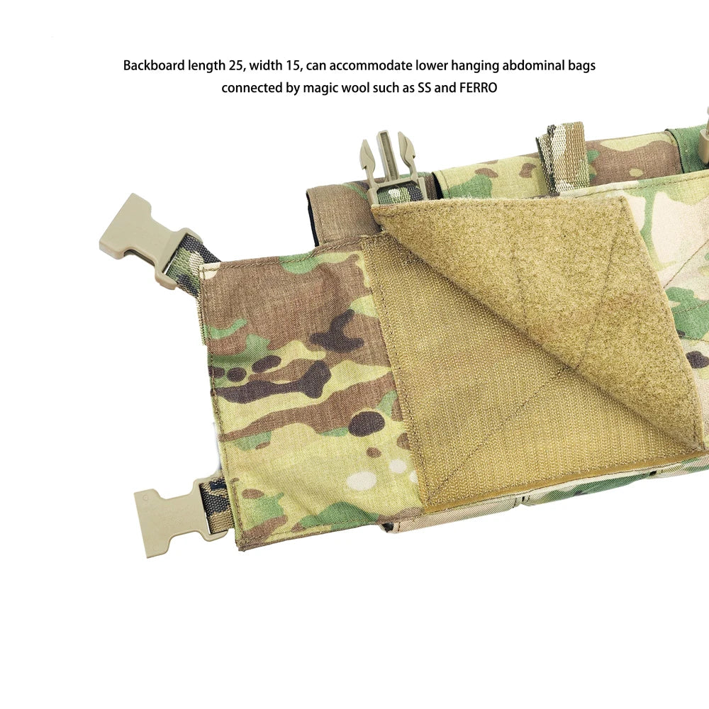 Light Reconnaissance Tactical Patrol Quadruple Chest Hanging 7.62/5.56/5.45