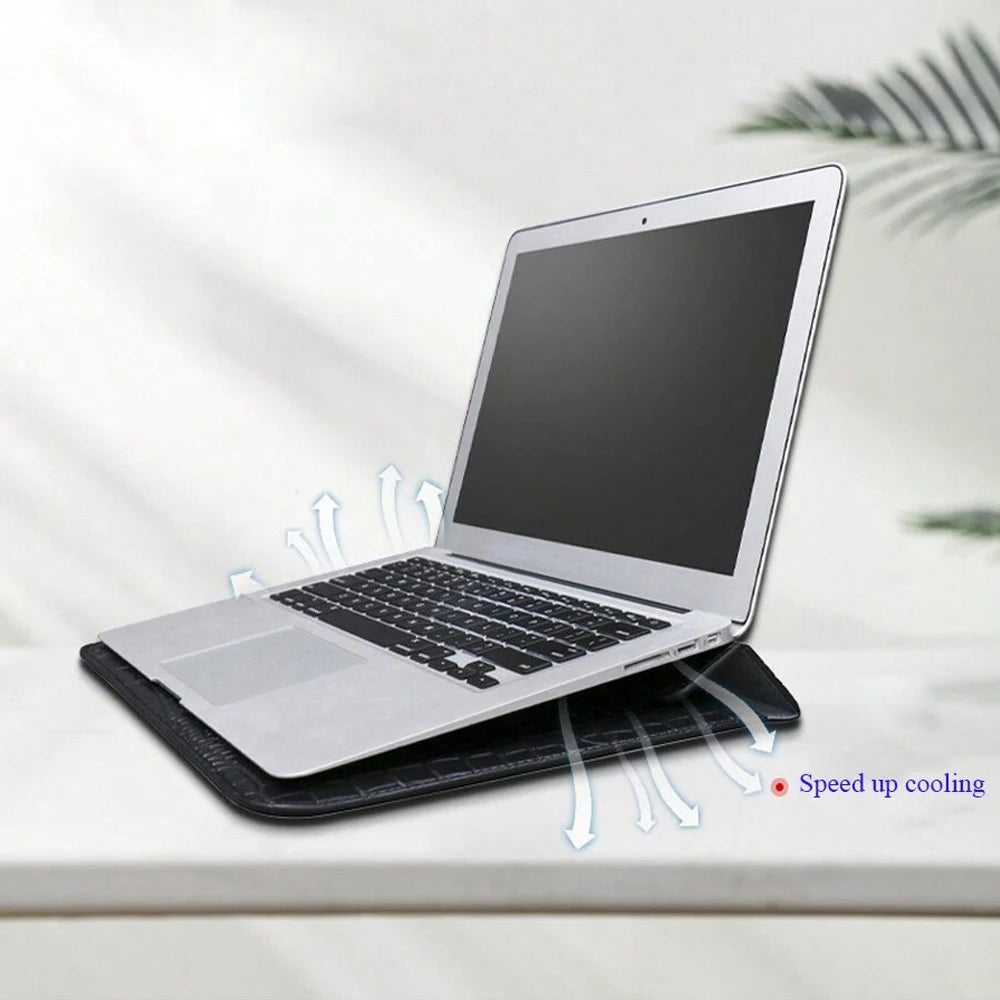 Anpassat laptopfodral för män i krokodilmönstrat PU-läder, 13,3/15,4 tum Pro-laptopställ, unisex