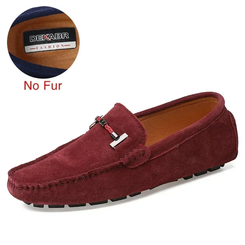 DEKABR Trendy Men Casual Shoes Big Size 38-47 Brand Summer Driving Loafers Breathable Wholesale Man Soft Footwear Shoes for Men