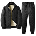Autumn Winter Lamb Woolen Tracksuit Men