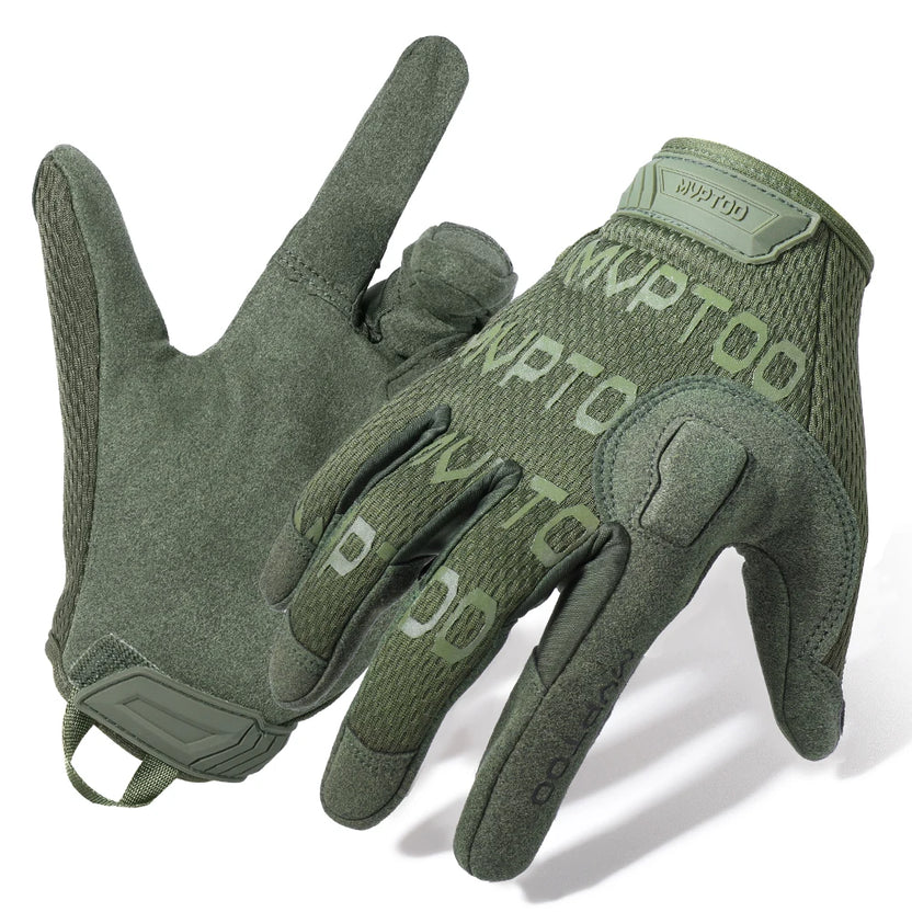 Tactical Full Finger Gloves Touch Screen Breathable Paintball Airsoft Shooting Hiking Combat Sport Hunting Bicycle Work Gear Men