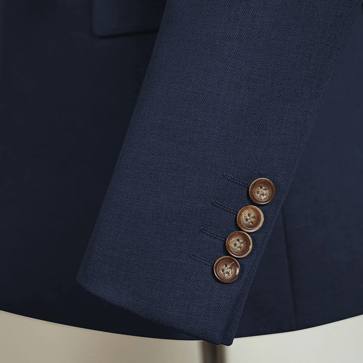 ST Cassy Navy Blue High Quality Luxury Men's Suit 2 Piece Set Elegant Wedding Groom Suit for Men Stylish Business Office Suit