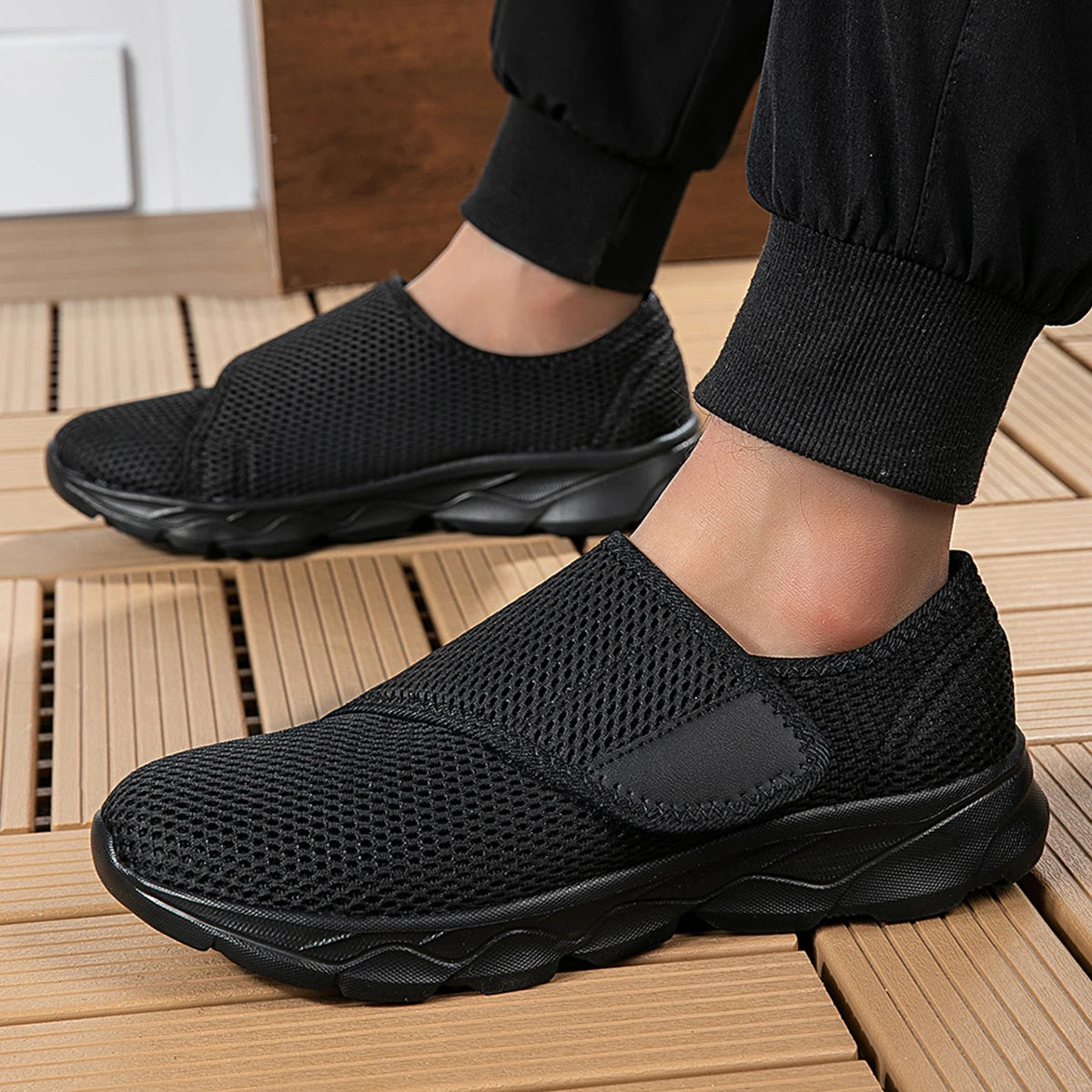 Nya vardagliga ortopediska skor för breda fötter, svullna fötter, hallux valgus, justerbara, mjuka och bekväma diabetikerskor, promenadskor