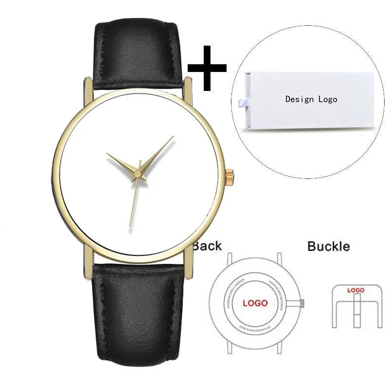 B-0000 Custom Watch Women Men Printing Your Picture Watch Blank Personalized Watch DIY Put Your Photo/Image/Text Disassembled