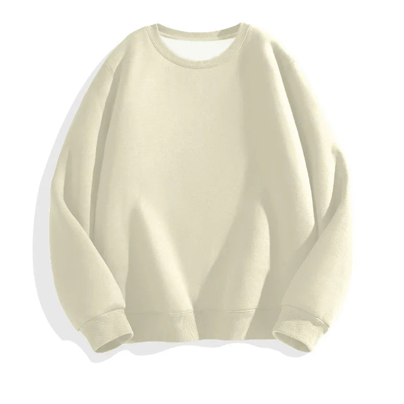 LEGIBLE Autumn Winter Woman's Hoodies Oversize Female Loose Solid Thicken Fleece Warm Women Sweatshirts Lady