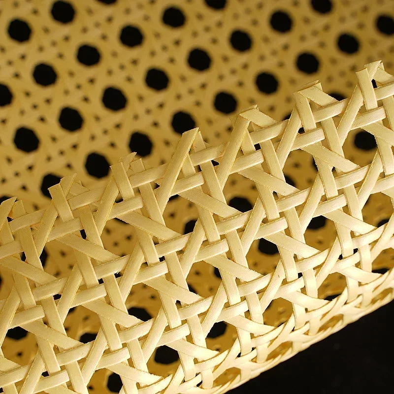 40-55 cm Breite 0,6-2 Meter Länge Kunststoff-Rattan-Geflecht Rolle Weidengeflecht Matte Outdoor Stuhl Tisch Möbel Reparaturmaterial