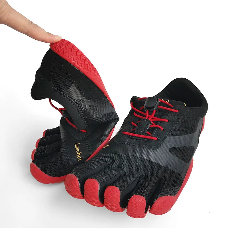 Unisex Five Toe Shoe Professional Hiking Shoes Women FiveFinger Casual Sneakers Men Outdoor Off-Road Shoes Climbing Shoes