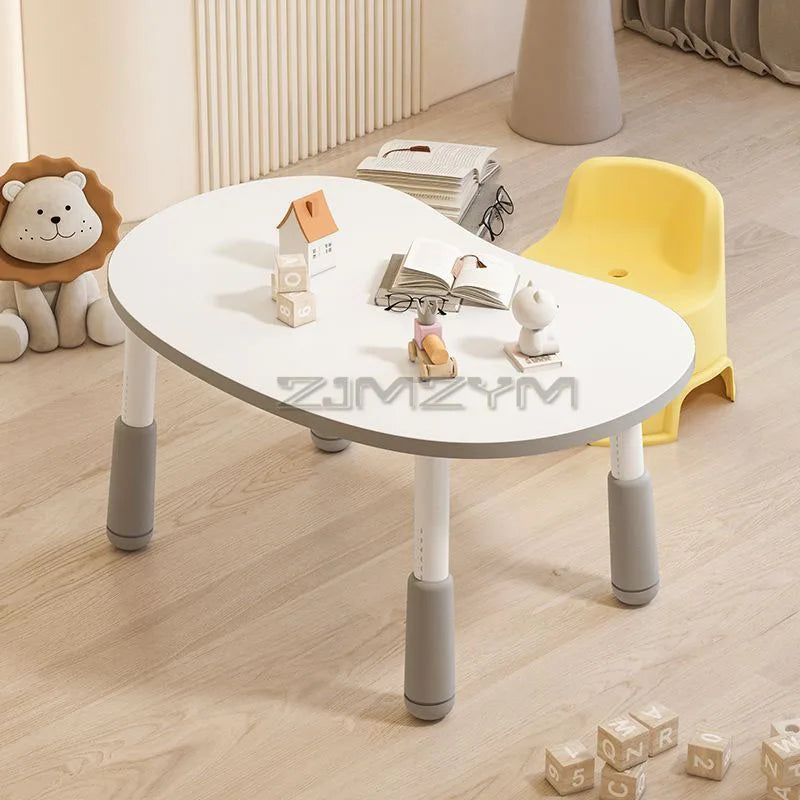 Mesa de aprendizaje ajustable para bebés de 37-46 cm, antideslizante y estable, con bordes redondeados para el cuidado de la seguridad y el crecimiento saludable del bebé