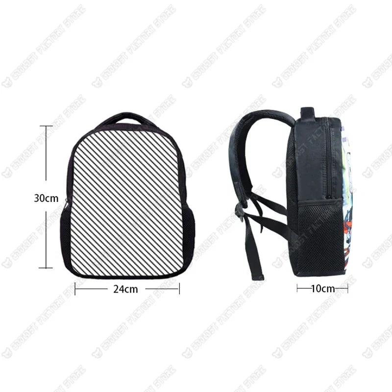 12 Inch Kids Racing Car Small School Bags Child Cartoon Backpacks Boys Girls Toddler Bags Children Bookbag Backpack Schoolbags