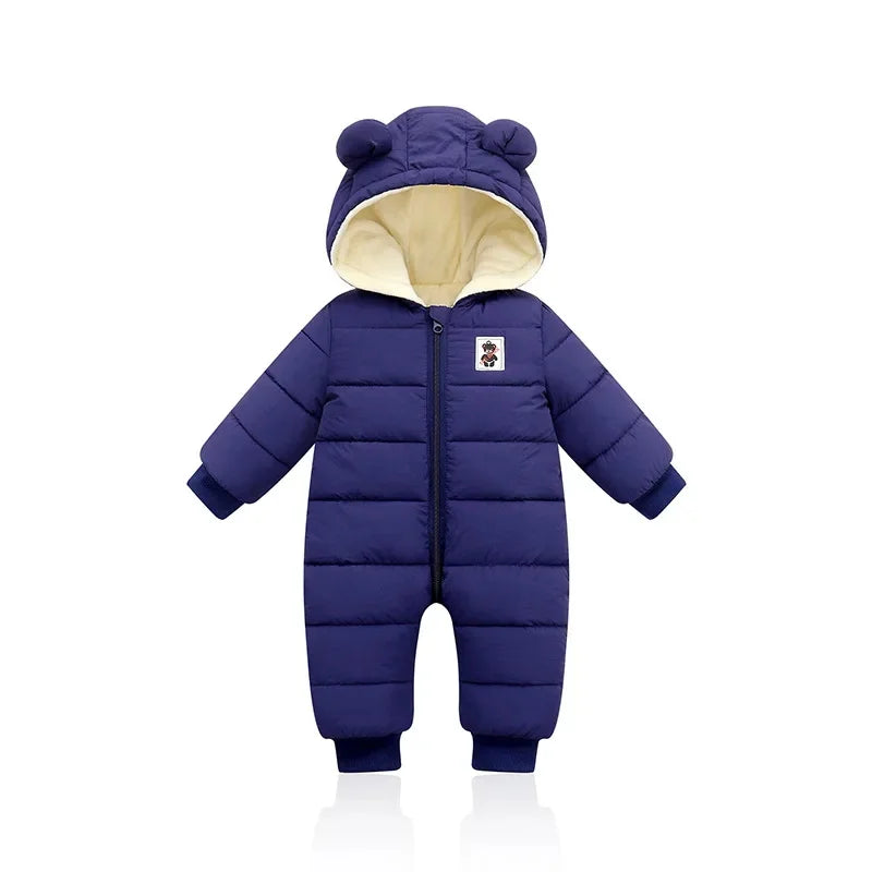 LZH Autumn Children Overalls for Newborn Baby Girls Clothes Winter Kids Baby Rompers for Baby Boys Jumpsuit Infant Clothing