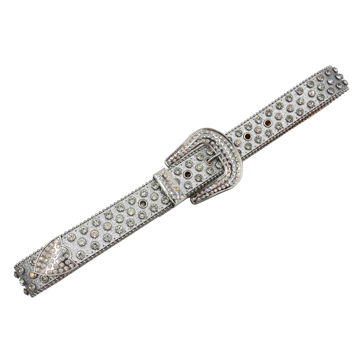 Cinturón de lujo con diamantes de imitación, hebilla de aguja, decorado con cristales, cinturón de strass para mujer, ideal para vaqueros