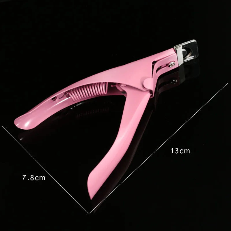 False Acrylic Tips Clipper Manicure Clamp Clippers Special Type U Word Cut False Manicure Tools Cut Clipper Nail Manicure 2030