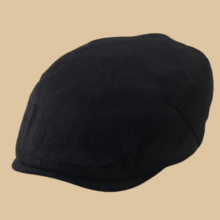 Male Plus Size Ivy Hat Big Head Man Spring Summer and Autumn Newsboy Cap Linen Beret Caps Winter Wool Flat Caps 55-59cm 60-61cm