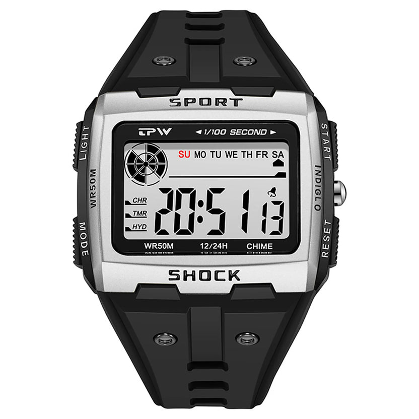 Relojes digitales LED modernos para niños, bloques de construcción coloridos, estilo unisex, deportivos, reloj de pulsera para hombre y mujer, regalo para niños