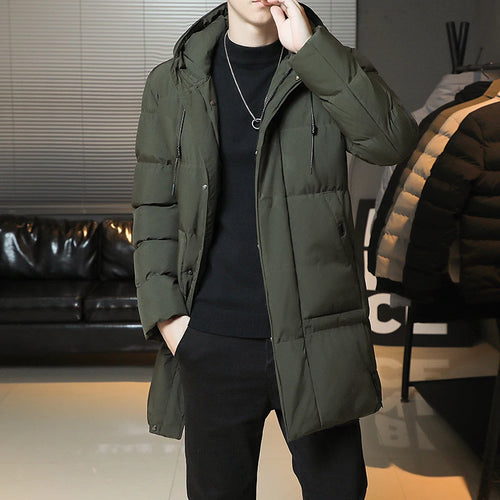 -30 Degrees Winter Hot Thicken Men's Down Jackets New Warm Parka Men Women Casual White Duck Down Coat Winter Snow Overcoat
