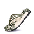 Casual New Massage Slippers for Men Sandal Feet Chinese Acupressure Therapy Medical Rotating Foot Massager Shoes Size 45