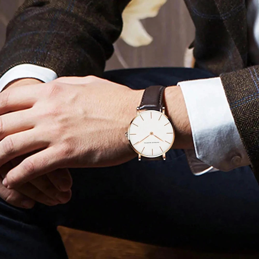 Japan Quartz Movt Men Simple Waterproof Fashion Brand Black Nylon Sport Casual Watches Men Women Unisex Wristwatch Dropshipping