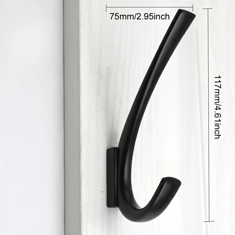 Heavy-Duty Metal Coat Hooks - 1pc