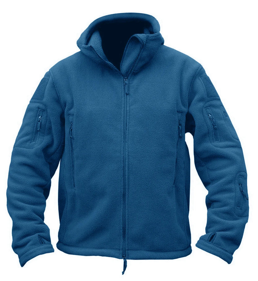 Chaqueta térmica de invierno con capucha TACVASEN para hombre, con bolsillos con cremallera, ideal para camping, trabajo, otoño, senderismo y actividades al aire libre.