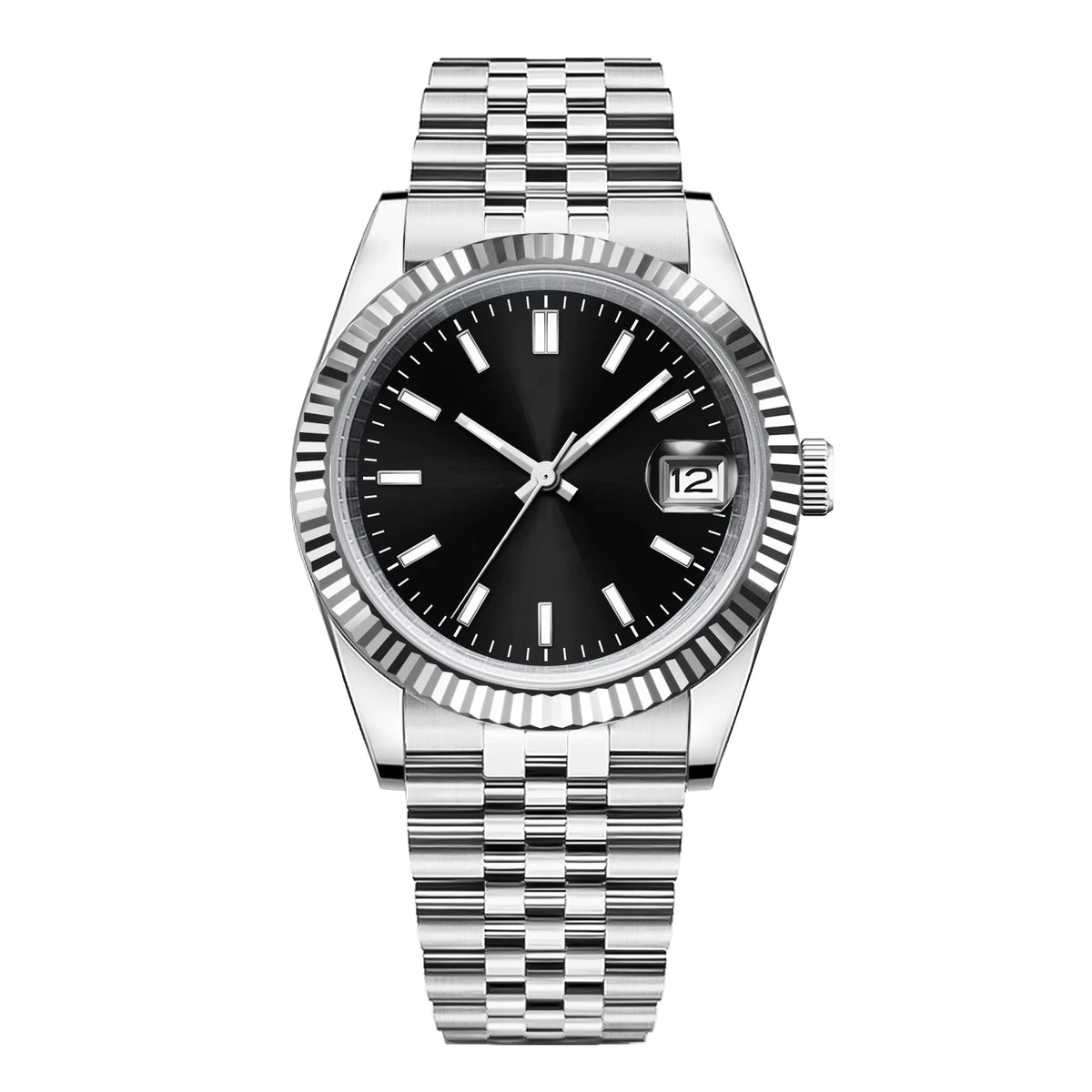 Customized Logo NH35 Movement 36mm/39mm Men Watch Sapphire Gold Watches Mechanical Wristwatches 100M Waterproof Reloj Hombre