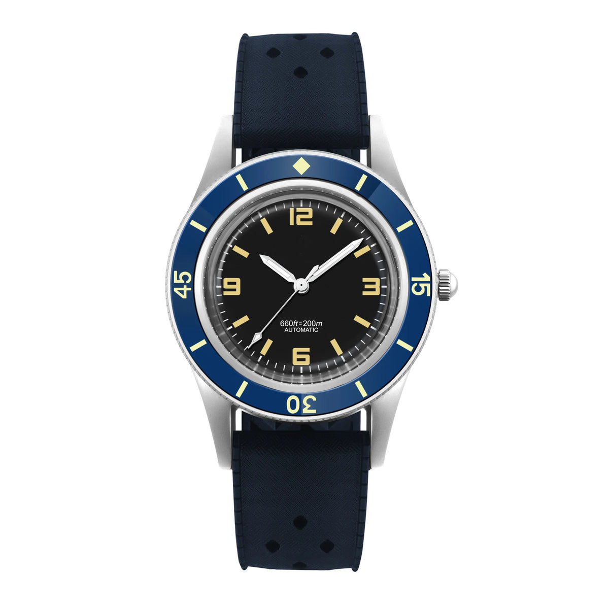 CORGEUT 50-Fathoms Dive Watch WD50F NH35 Automatic Movement 40mm Watch for Man Luminous 200m Waterproof Sapphire Vintage