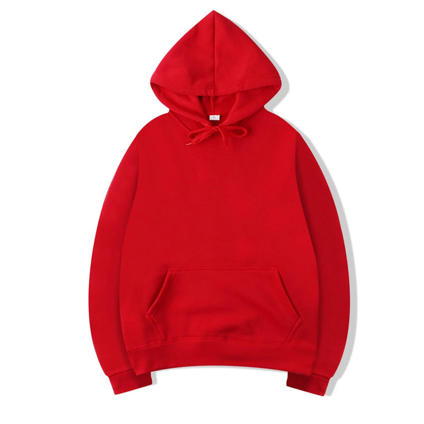 Men's Hoodies Women Pullover Spring Autumn Casual Hoodie Sweatshirts Solid Color Hoodies Oversize Black Sweatshirt for Male