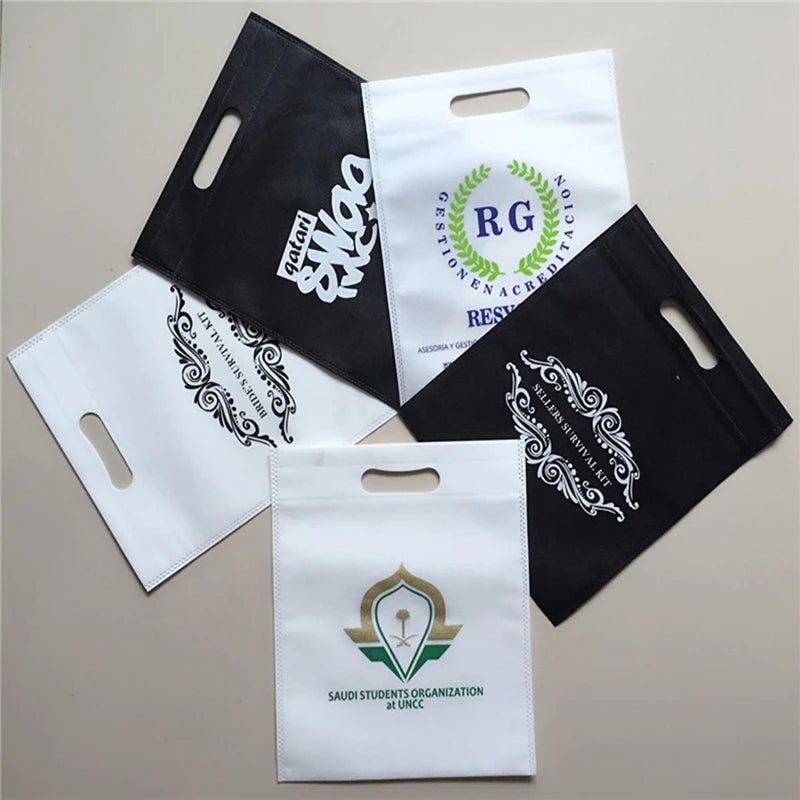 20 Stück neue wiederverwendbare Vlies-Einkaufstaschen im Großhandel / Einkaufstaschen / Werbetaschen, individuelles Logo möglich