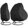 Egg Chair Cover Furniture Protector  Waterproof With Zipper Against Rain Rust Durable Anti-Uv Windproof Hanging Swing for Garden