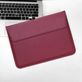 Customized Name PU Leather Men's and Women's Laptop Case Bag 13/15 English Computer Stand Computer Bag