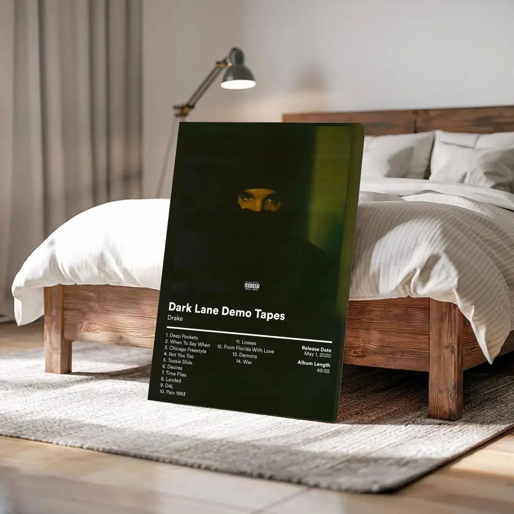D-Drake Album Cover Rapper Canvas Print Poster