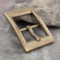 Heavy Solid Brass Men's Belt Buckle 40mm Vintage Style