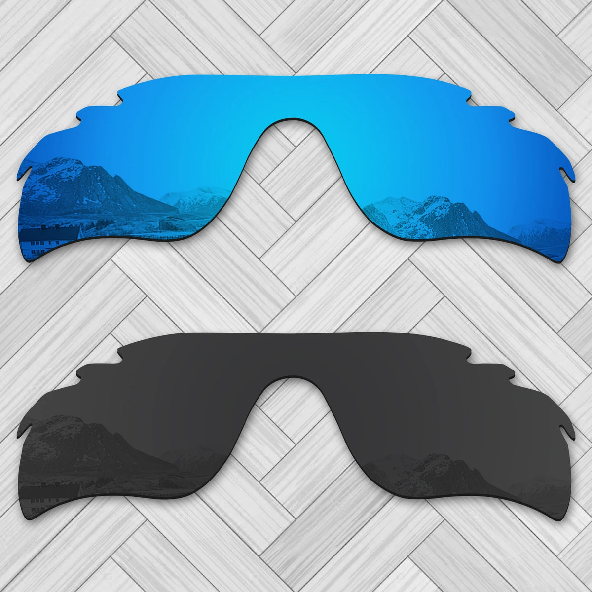 E.O.S 20+ Optionen Polarisierte Ersatzgläser für OAKLEY RadarLock Path Belüftete Sonnenbrille