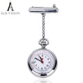 ALK Vision Nurse Fob Watch - Luxury IP Plated Golden Chain With Floral Pattern