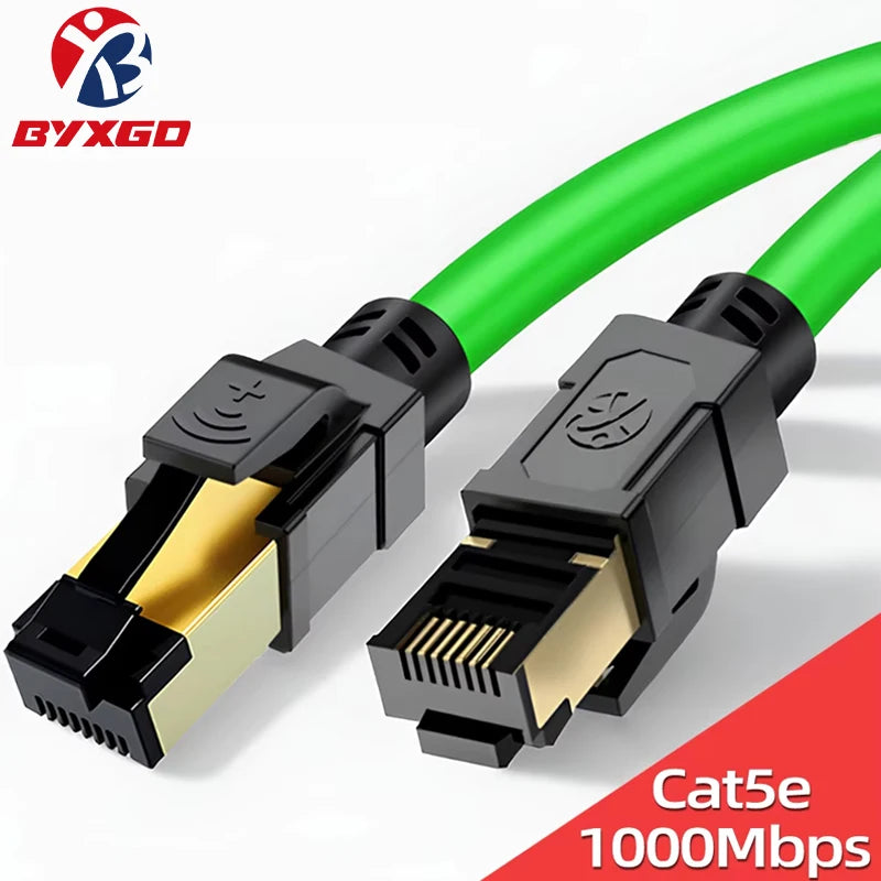 Cable Ethernet industrial RJ45 flexible blindado SFTP Cat5e BYXGD