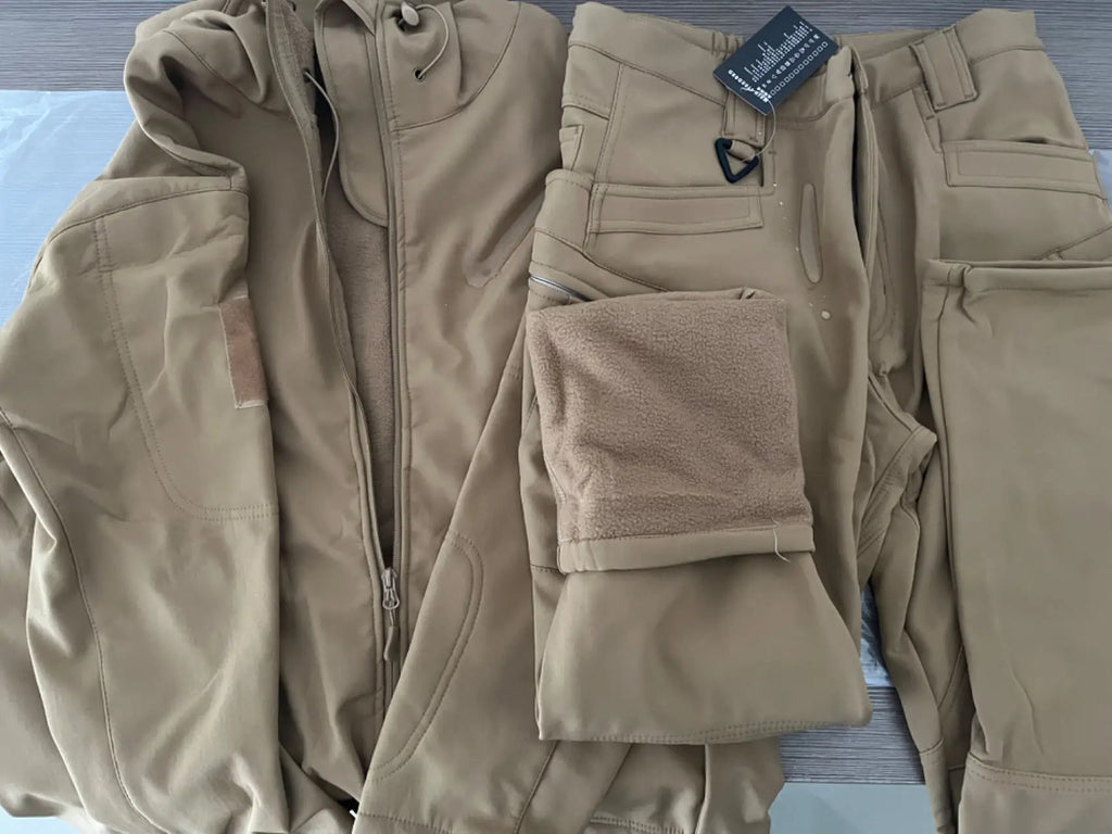 Chaqueta polar softshell para hombre, impermeable, cortavientos y térmica, tallas M-5XL