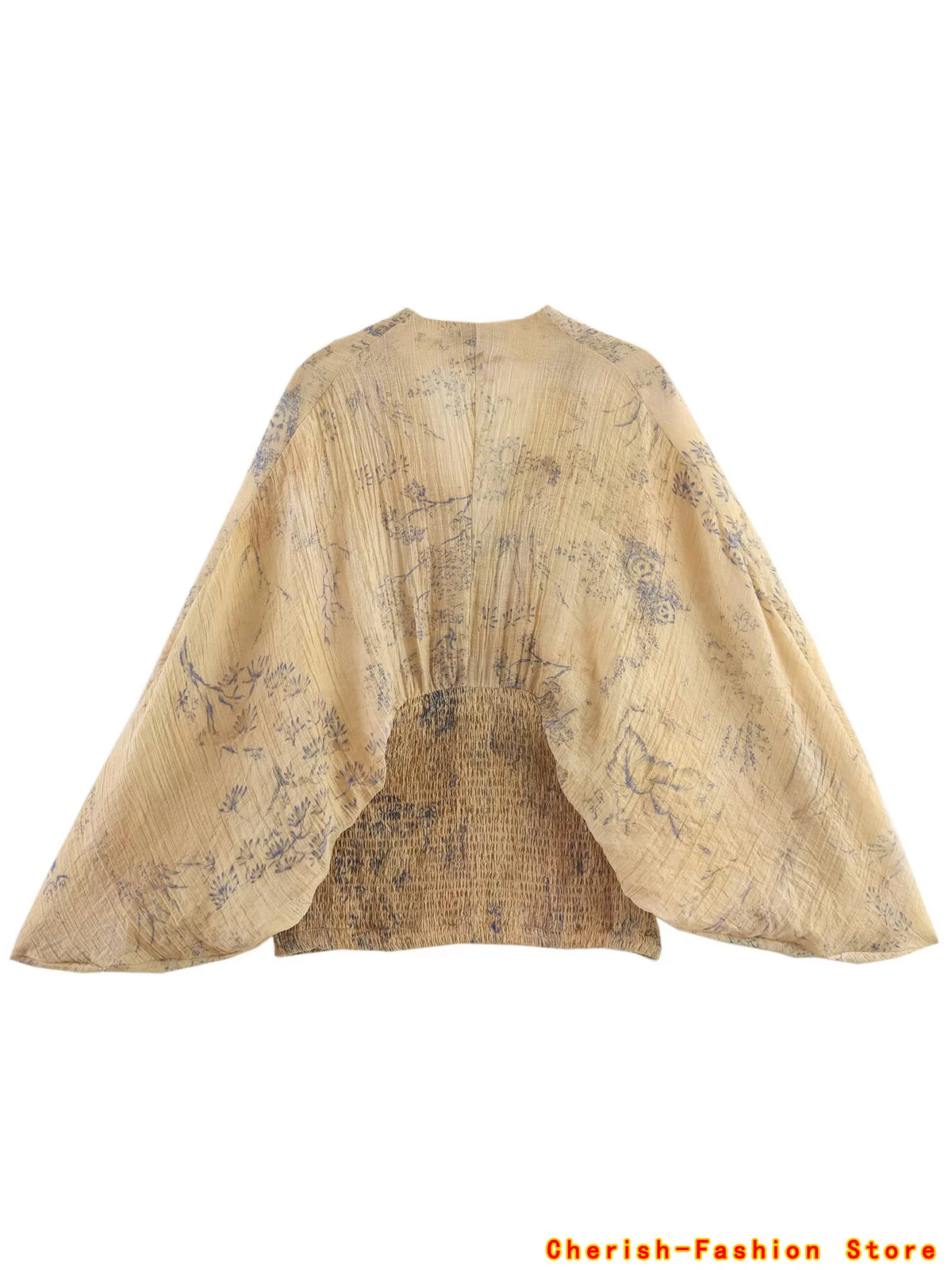 Women's Lightweight V-Neck Pullover Blouse in Polyester