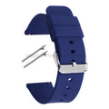 Silicone Watch Band 14/16/18/19/20/22/24mm Soft Quick Release Rubber Watch Straps for Samsung Galaxy for Garmin for Huawei Watch