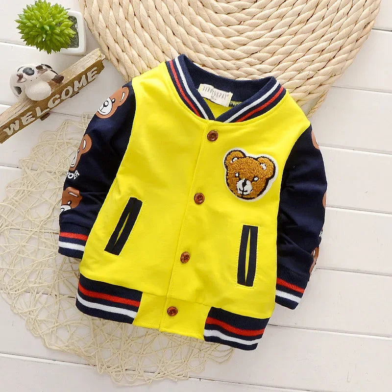 Frühling Herbst Kinder Oberbekleidung Jungen Mantel Kinder Mädchen Kleidung Kinder Baseball Sweatshirt Kleinkind Mode Markenjacke ANZUG