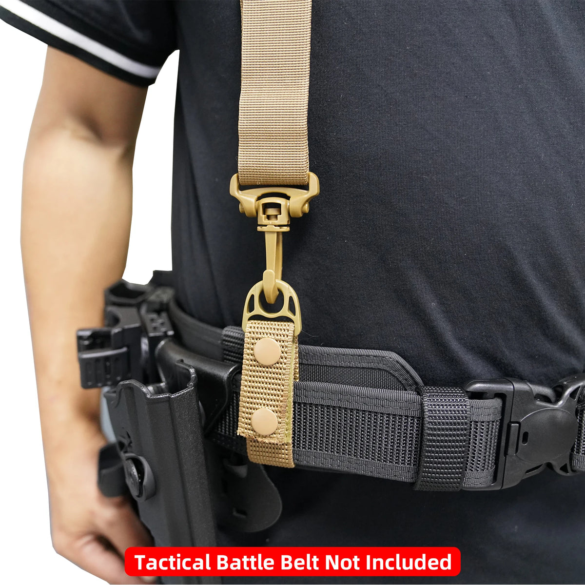 MeloTough Tactical Suspenders 1.5 Inch Polyester Duty Belt Support
