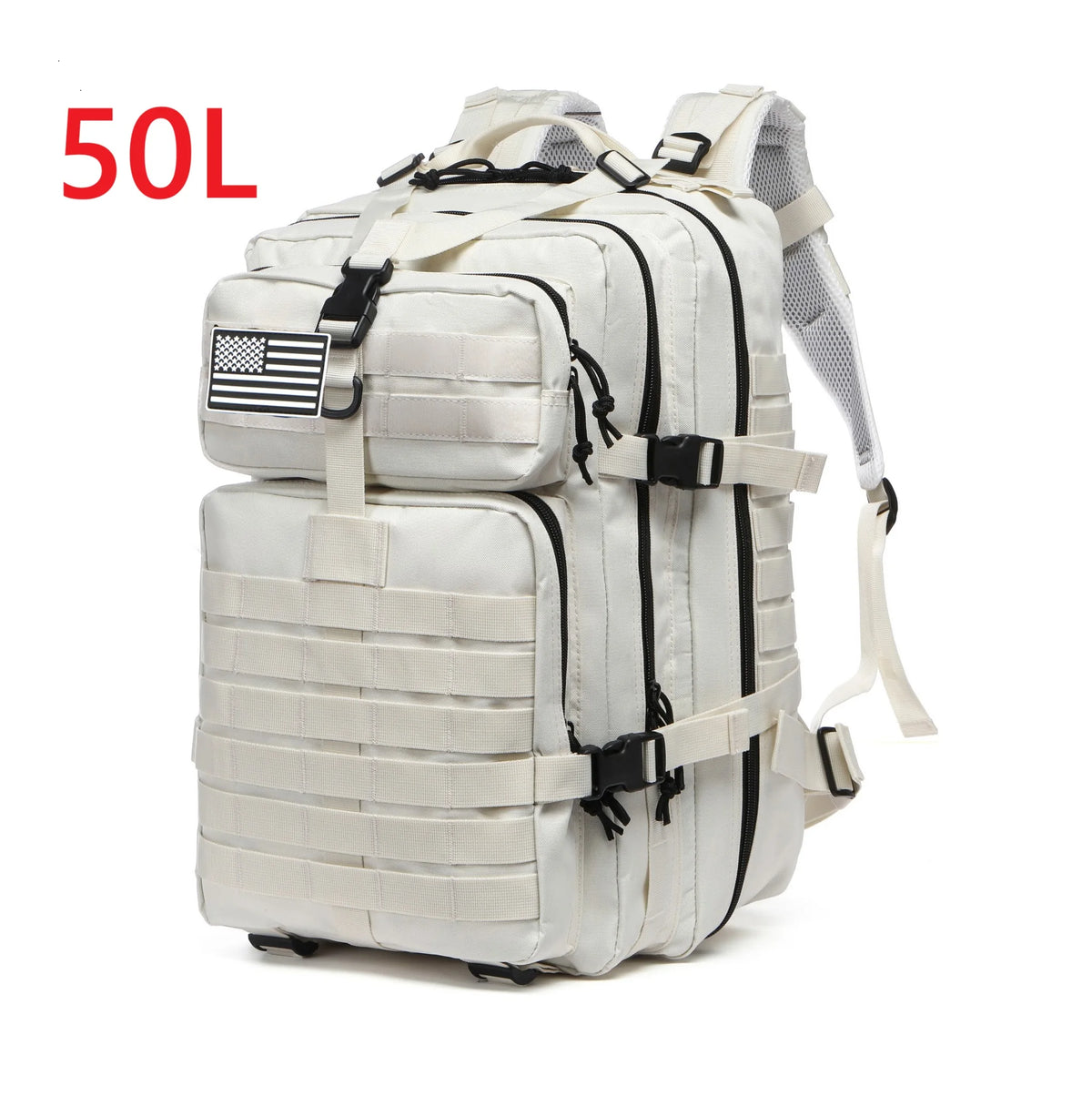 25l/50l Sturdy Nylon Waterproof Tactical Sports Trekking Fishing Hunting Camping Hiking Bag Backpack Outdoor Rucksacks