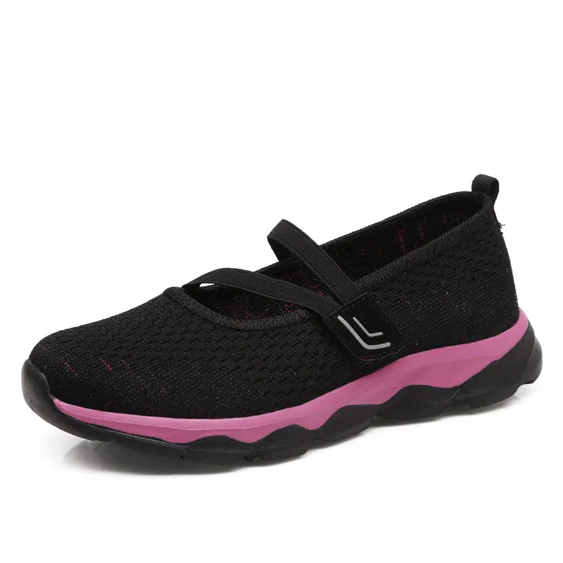 Damskie półbuty letnie, ażurowe sneakersy, oddychające obuwie codzienne, damskie mokasyny, miękkie buty do chodzenia, buty żeglarskie
