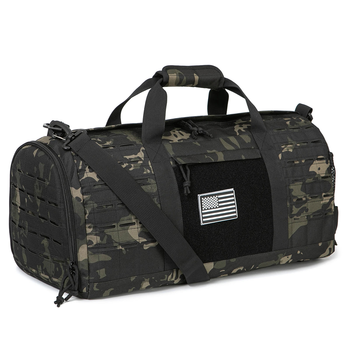 40L Sport Gym Bag Tactical Travel Duffel Bag for Men Survival Fitness Duffel Bag Training Bag Basketball Weekender Bag