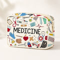 1PC Large Capacity Medicine Bag Travel Portable Medical Bag Home Medicine Storage Bag Set Portable Outdoor First Aid Kit