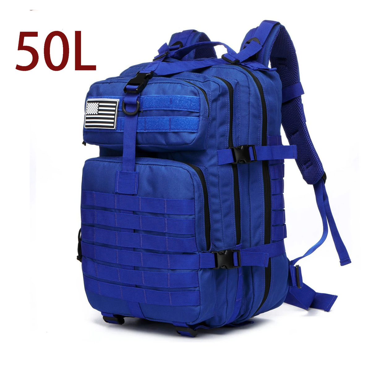 25l/50l Sturdy Nylon Waterproof Tactical Sports Trekking Fishing Hunting Camping Hiking Bag Backpack Outdoor Rucksacks