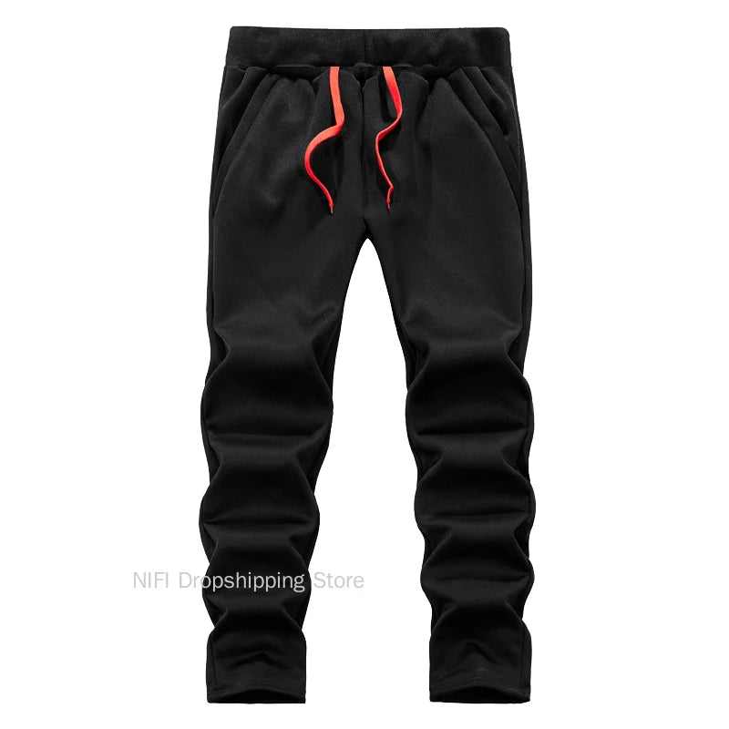 Chaquetas de invierno para hombre, chaqueta gruesa y cálida, ropa deportiva de marca, abrigo, pantalones, color sólido, forro polar, cremallera, con capucha, manga larga, ropa de abrigo masculina