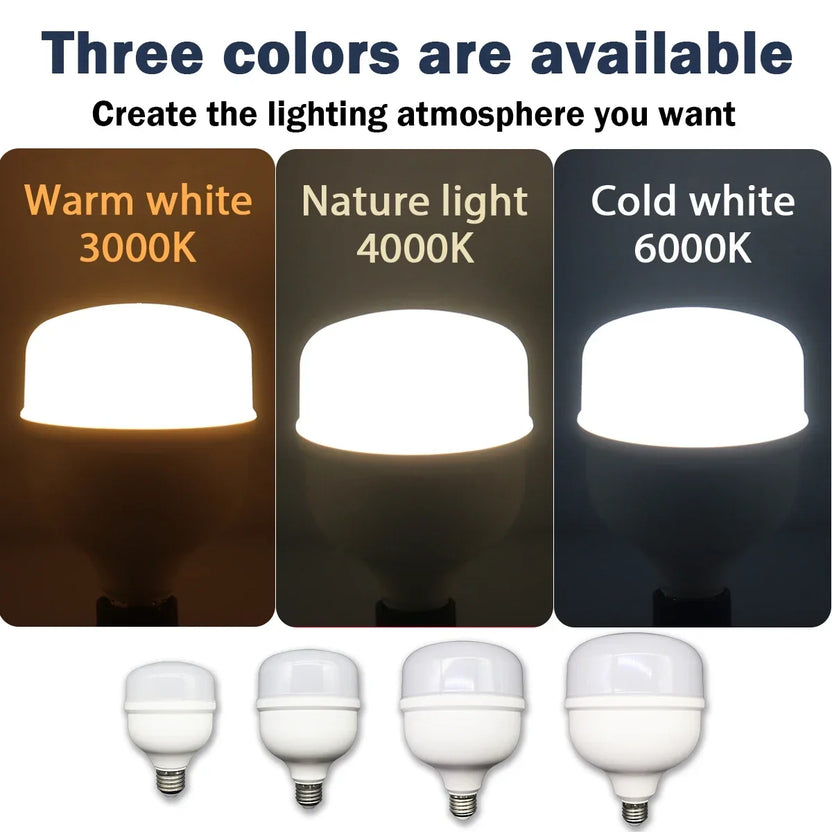 1-5 st 50W 10W 5000lm superljusstark LED-lampa AC 110V 220V E27 LED-lampa LED-ljus belysning för hem och vardagsrum