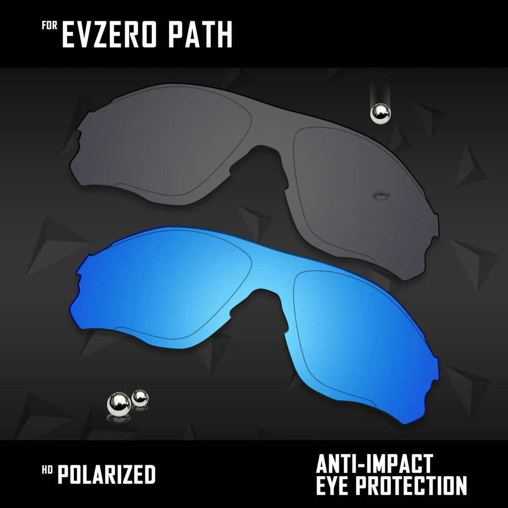 OOWLIT Polarized Lenses Replacements for Oakley EVZero Path OO9308 Sunglasses - Multi Color
