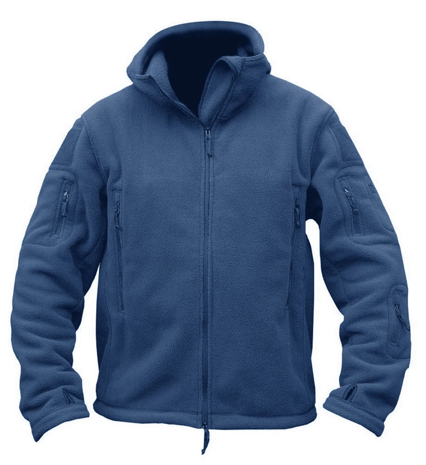 Chaqueta térmica de invierno con capucha TACVASEN para hombre, con bolsillos con cremallera, ideal para camping, trabajo, otoño, senderismo y actividades al aire libre.