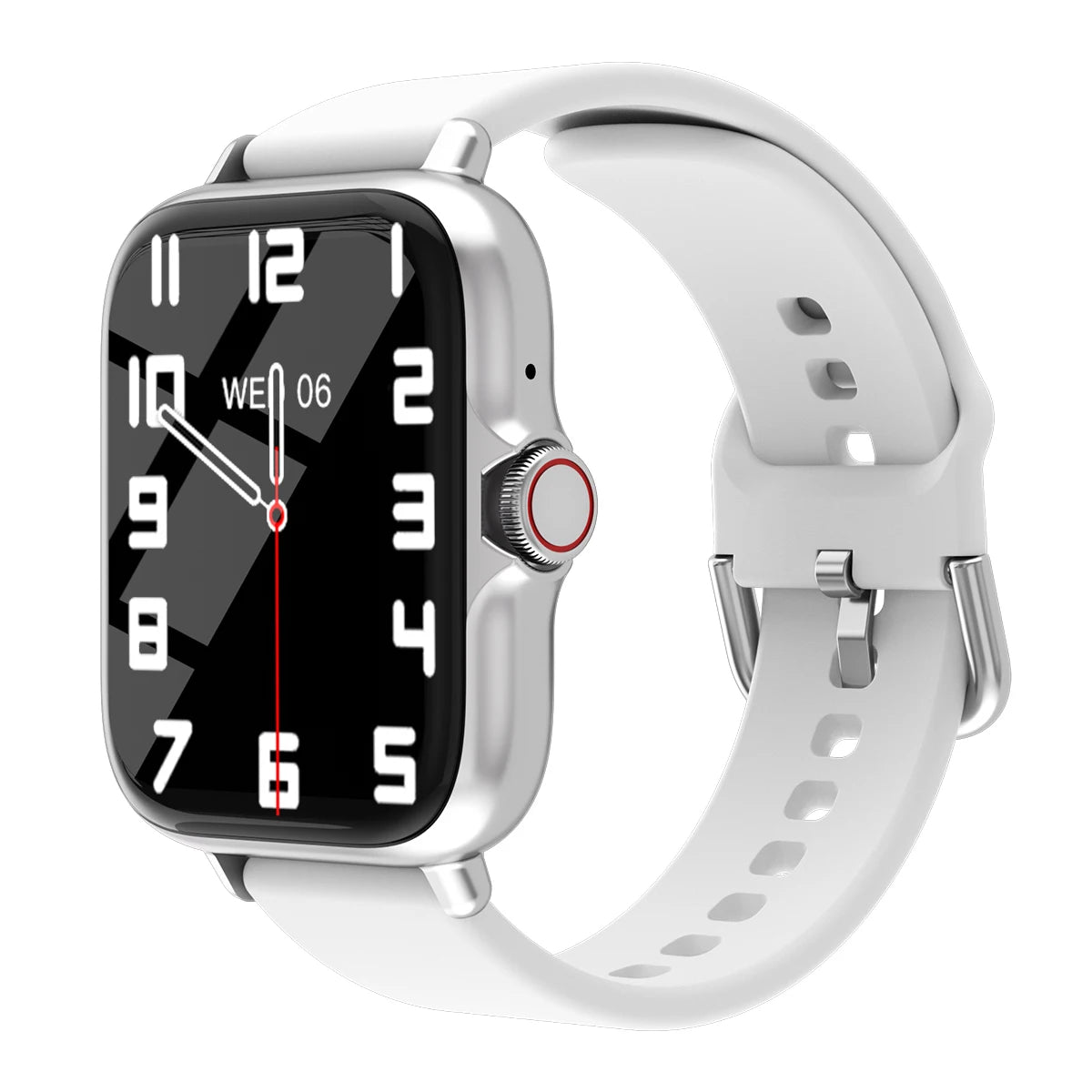 1.83'' Waterproof Smart Watch With Message Answer Call Sleep Monitoring Sports Pedometer Information Alerts for iPhone A